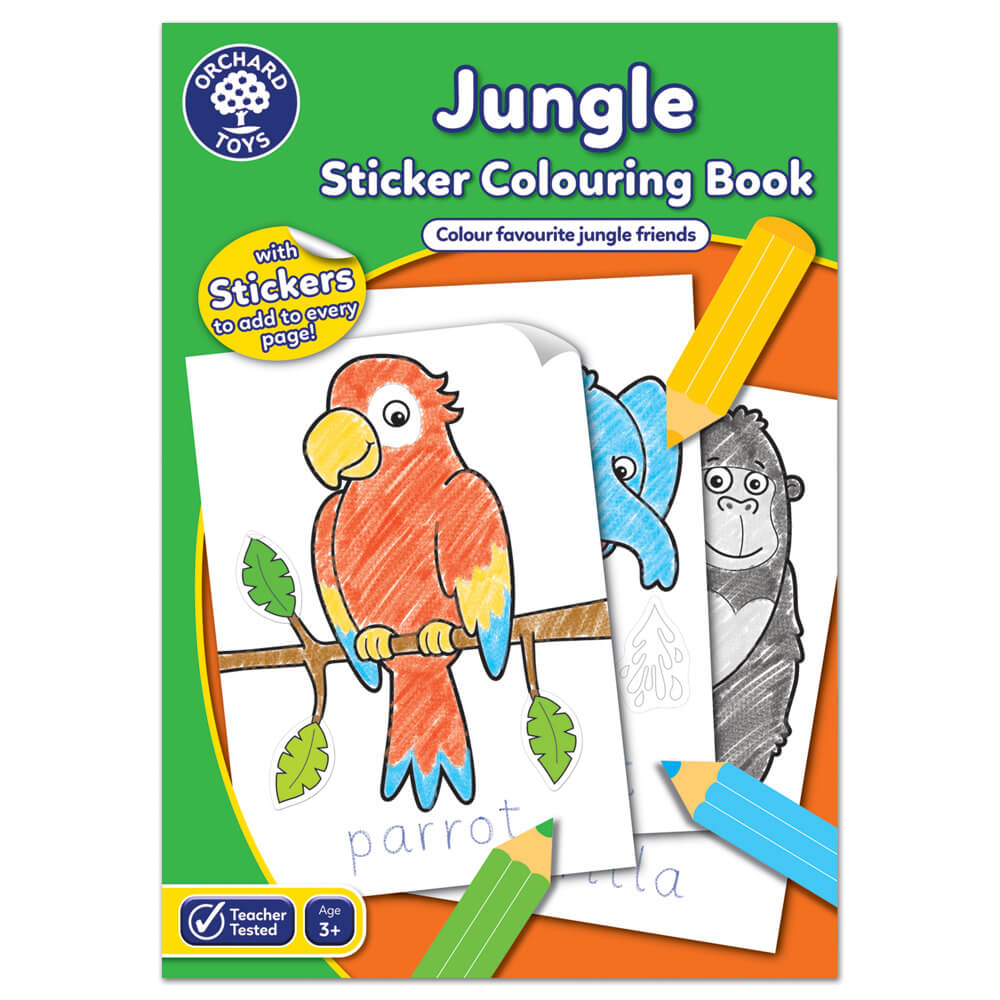 Orchard Toys Jungle Colouring Book